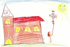 Kindergottesdienst Illustration